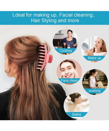 12pcs Big Hair Claw Clips - 4.3'' Nonslip Matte Large Hair Jaw Clips for Women and Girls - Strong Hold Banana Hair Clamps for Thick/Thin Hair - Buy Online on GoSupps.com
