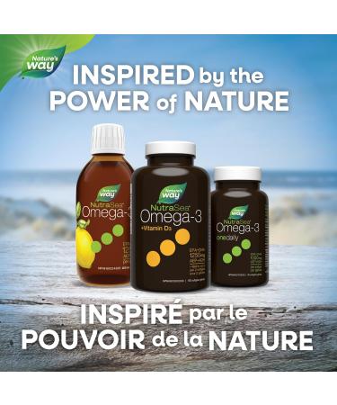 Nature's Way NutraSea+D Omega 3 + Vitamin D Supplement Fresh Mint 150 Soft Gels Fresh Mint 150 count (Pack of 1) - Buy Online on GoSupps.com