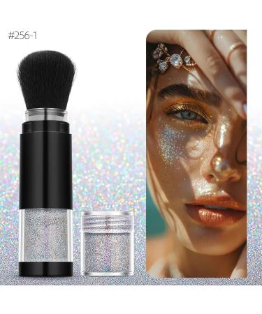Glitter Face Powder for Women Long-Lasting Glitter Body Powder | Waterproof Shimmer Powder for Lips Cheeks and Eyes Long-Lasting Face Highlighter - Buy Online on GoSupps.com