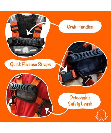 Hobbledehoo Active Child's Harness | Safety and Support for Toddlers | SEN Autism Awareness | Ages 1-7 | Original Orange - Buy Online on GoSupps.com