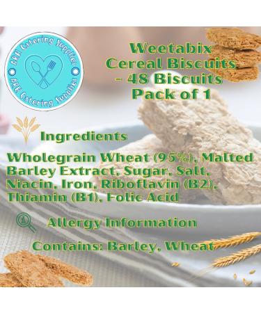 Weetabix Cereal Biscuits - 48 Biscuits - Buy Online on GoSupps.com