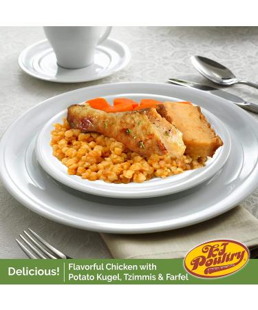 Kosher MRE Bone In Chicken & Kugel (3 Pack) - Fully Cooked Entree for Travel, Camping & Emergency Survival - Buy Online on GoSupps.com
