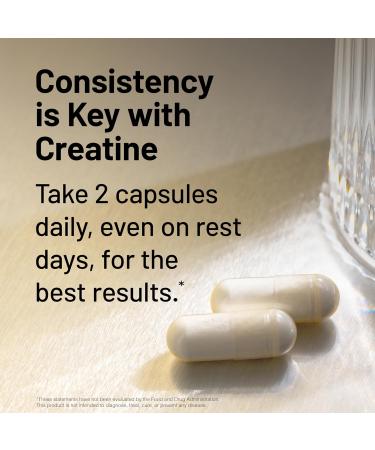 NatureWise Micronized Creatine Monohydrate Pills 2500mg Per Serving - Creatine for Women & Men - Pure Unflavored Supports Lean Muscle Mass Endurance - 60 Capsules 30-Day Supply  - Buy Online on GoSupps.com