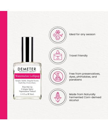 DEMETER Fragrance Library 1 oz Cologne Spray - Watermelon Lollipop Watermelon Lollipop 1 Fl Oz (Pack of 1) - Buy Online on GoSupps.com