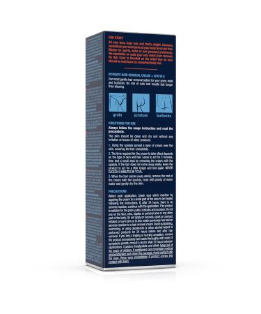 NO HAIR CREW - Gentle Depilatory Cream for Men - 2 Pack (100ml each) | Intimate Area Hair Removal - Buy Online on GoSupps.com