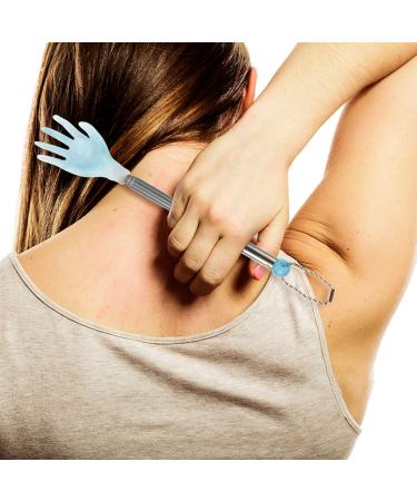 6-Piece Back Scratcher Set - Baby Sky Blue - Scalp Massager & Massage Tool for Ultimate Relaxation - Buy Online on GoSupps.com