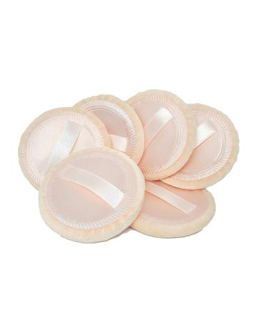 6x Powder Quack Makeup Sponge with Handle 55mm Satin Back Blender for Cosmetics Facial Cleaning & Wig Application - Buy Online on GoSupps.com