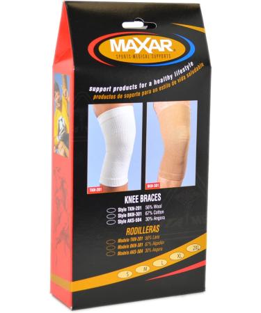 Maxar Angora Wool Knee Brace - XXL XX-Large | Support & Comfort for International Shipping - Buy Online on GoSupps.com