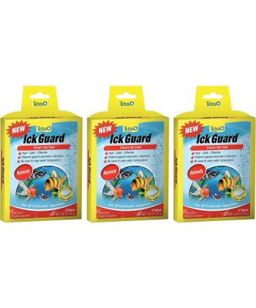 Tetra Ick Guard Tablets - 24 Tablets Total (3 Packs with 8 Tablets per Pack)