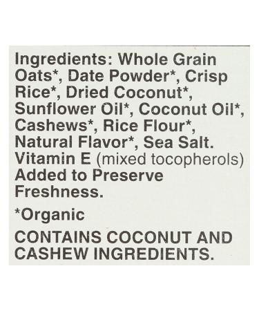 Cascadian Farm Organic Coconut Cashew Granola | No Added Sugar | 14 oz - Buy Online on GoSupps.com