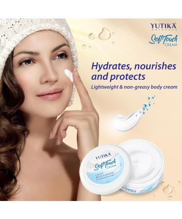 Yutika Softtouch Light Moisturizer Cream 500ml - Best Face & Skin Hydration | International Shipping - Buy Online on GoSupps.com