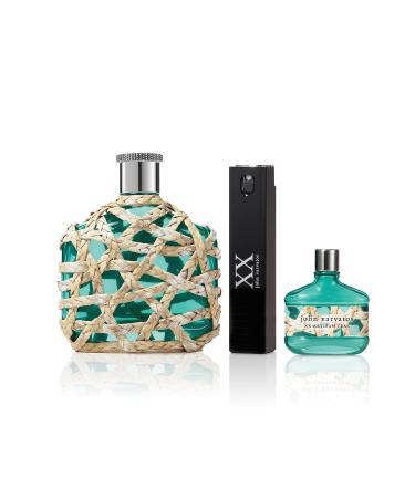 John Varvatos Men's Cologne XX Artisan Teal Eau de Toilette EDT Spray Aquatic Scent with Notes of Rosemary Mineral Driftwood and Baie Rose Gift Set 1.4 Fl Oz (Pack of 3) - Buy Online on GoSupps.com