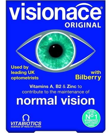 Vitabiotics Visionace 30 Tablets - Advanced Eye Health Formula - Buy Online on GoSupps.com