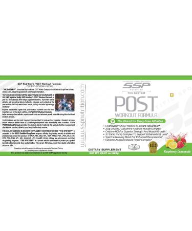 Buy Workout Canister Set - BSCG Certified Drug Free | SSP Nutrition - International Shipping Available - Buy Online on GoSupps.com