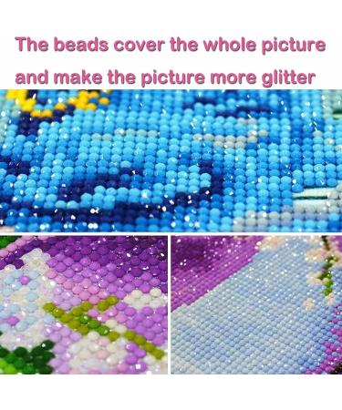 Mushroom Castle Diamond Painting Kit | DIY Cross Stitch Embroidery Set for Home Decor - 11.8 x 15.7inch - Buy Online on GoSupps.com