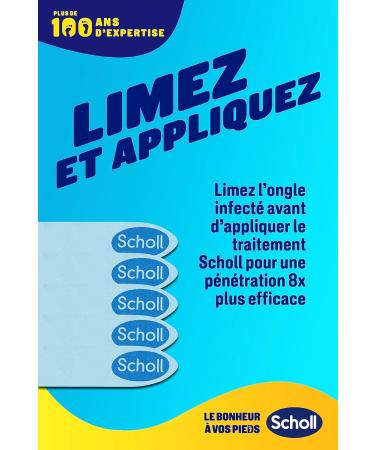 Scholl 2-in-1 Nail Treatment Solution Damaged by Mycosis - Results in 2 Weeks - Easy to Use - Penetrates and Treats at Source - Buy Online on GoSupps.com