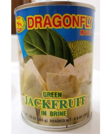 Dragonfly Young Green Jackfruit in Brine - 20 ounce (Pack of 1)