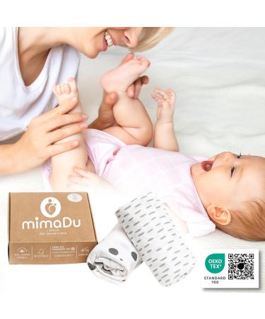 Mimadu Stroller Mattress Cover - 100% Oeko-Tex Cotton Fits 70x37 70x35 75x35 cm - Soft Safe & Durable Bedding for International Shipping - Buy Online on GoSupps.com