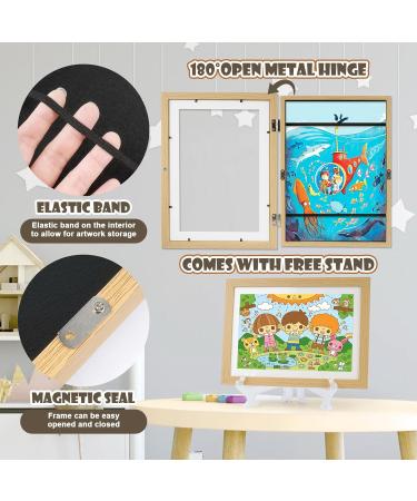 Shop Nuyikaso A4 Children's Drawing Picture Frame - Front Opening for 150 Photos | Best International Shipping - Buy Online on GoSupps.com