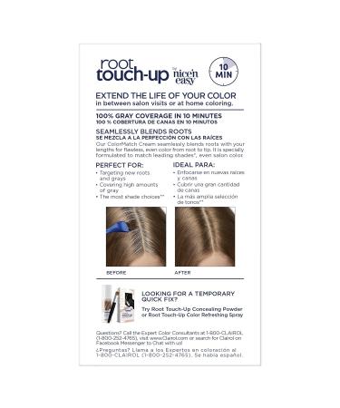 Clairol Root Touch-Up Nice'n Easy 6G Light Golden Brown Hair Dye Pack of 2 - Buy Online on GoSupps.com