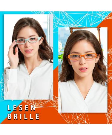 Cojwis 4 Pack Women's Reading Glasses - Fashion Spring Hinge Readers with Patterned Print (4 Color Mix 1.50x) for Stylish Vision - Buy Online on GoSupps.com