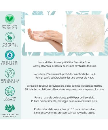 Verdebleu - 99% Natural Hand Wash - Aloe Vera Orange Grapefruit Elemis. No Sulfates/Parabens No Soap. pH 5.5 Sensitive Skin. We Donate 5% of Profit to Save the Rainforest. 250ml - Buy Online on GoSupps.com