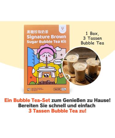 Tokimeki Signature Brown Sugar Bubble Tea Kit 255g - Authentic Bubble Tea Experience Fast International Shipping! - Buy Online on GoSupps.com
