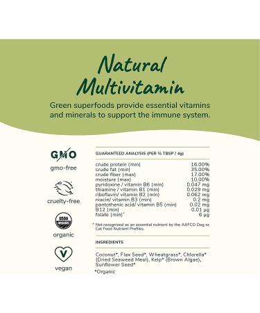 Kin+Kind Raw VitaBoost Super Green Antioxidants - 4 oz (113.4 g) | Boost Immunity & Energy - Buy Online on GoSupps.com
