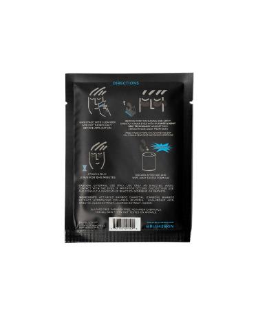 Blu42 Activated Charcoal Under Eye Masks for Men - Bright Eye Fatigue Defense - Removes Dark Circles, Wrinkles, Puffiness - Hydrating Anti-Aging Treatment - Buy Online on GoSupps.com