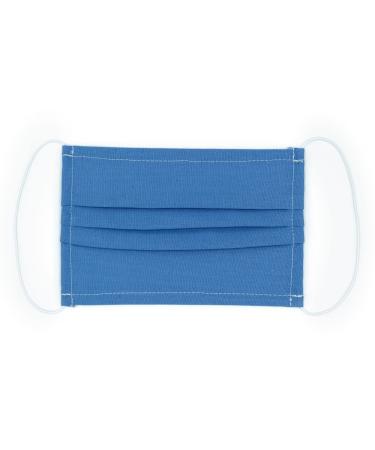 4business 10 pieces fabric mask Community | Unisize | high-quality cotton | washable | reusable light blue