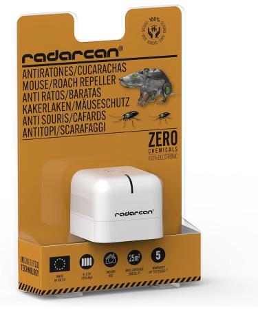 Radarcan R-105 Portable Mouse & Cockroach Protection | Premium Ultrasound Defense | 25 m / 269 SQ.FT | Battery Operated - Buy Online on GoSupps.com