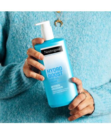 Neutrogena Hydro Boost Fragrance-Free Body Gel Cream 16 oz (Pack of 3) | Hyaluronic Acid Moisturizer for Sensitive Skin | Non-Greasy & Paraben-Free - Buy Online on GoSupps.com