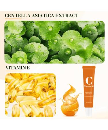 Vitamin C Eye Cream for Dark Circles Eye Cream Anti Aging Vitamin C Under Eye Cream Brighten Instant Tightener Under Eye Repair Cream Dark Circle Eye Cream Fade Fine Lines Puffy Eyes Bags - Buy Online on GoSupps.com