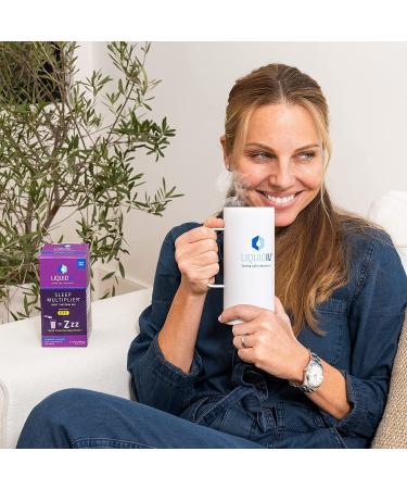 Liquid I.V. Sleep Multiplier with Melatonin, L-Theanine, Valerian Root - Blueberry Lavender | 10 Sticks (Pack of 10) - Buy Online on GoSupps.com