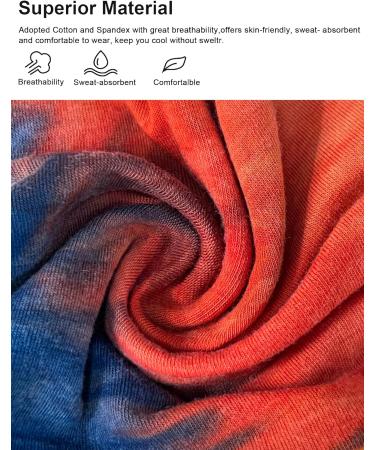 Kavya Tie-Dye Headband for Women - Soft Elastic Hairbands for Boho Fashion - Multi-Colored - UK Wide Delivery - Buy Online on GoSupps.com