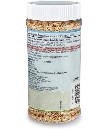Kaytee Oat Groats Treat Jar for Pet Birds - Healthy Snack for Your Feathered Friends - Buy Online on GoSupps.com