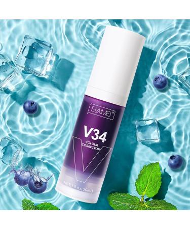 V34 Purple Toothpaste for Whiter Teeth | Frilla Oral Foam & Stain Removal | Improve Tooth Health | International Shipping - Buy Online on GoSupps.com