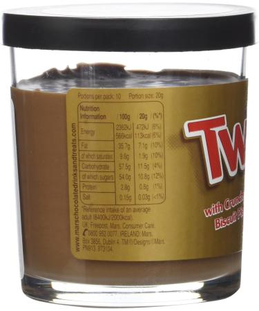 Twix P te Tartiner aux Morceaux Croustillant 200 g - Buy Online on GoSupps.com