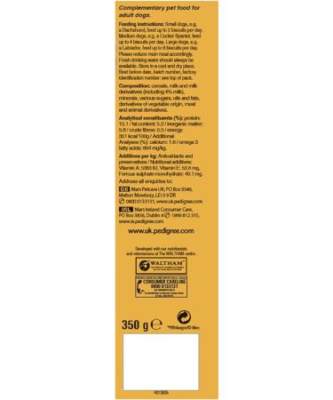 Pedigree Dog Treat Milky Biscuits 350g - Buy Online on GoSupps.com