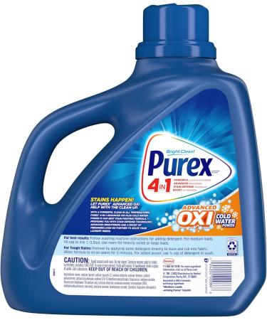 Buy Purex Plus Oxi Fresh Detergent - Morning Burst 128 Fl Oz | Effective Stain Removers for All Laundry Needs - International Shipping Available - Buy Online on GoSupps.com