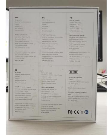 Ualans Wireless IPL Hair Removal Device | Pain-Free Quick Results in 6 Weeks | Sapphire-Freezing Cooling | Portable for Body & Face | Perfect Gift for Women - Buy Online on GoSupps.com