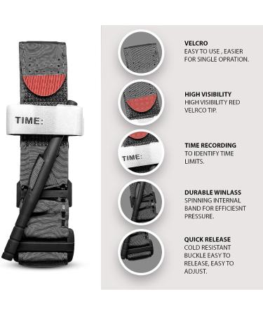 ASA TECHMED Everyday Carry Trauma Kit - Compact Lightweight IFAK for Emergency Care - Buy Online on GoSupps.com