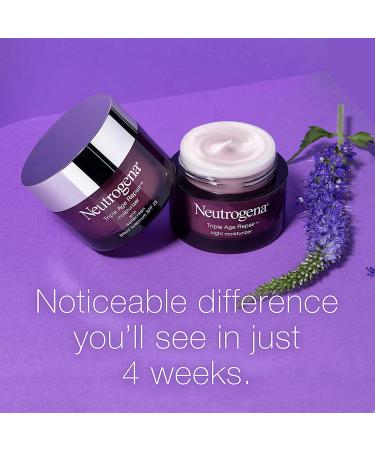Neutrogena Triple Age Repair Anti-Aging Moisturizer with SPF 25, Vitamin C, Shea Butter - 1.7 oz - Buy Online on GoSupps.com