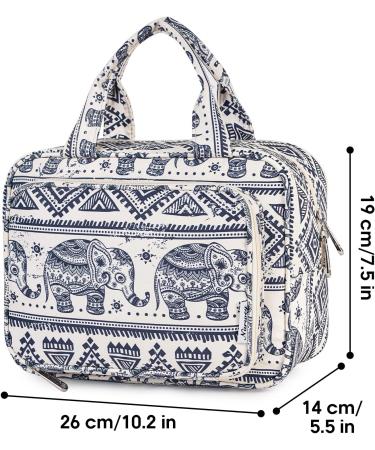 Large Full Size Elephant Toiletry Bag - Travel Makeup Organizer for Women - Buy Online on GoSupps.com