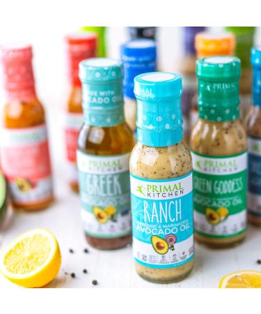 Primal Kitchen Caesar Dressing & Marinade with Avocado Oil - 8 fl oz | Healthy, Keto-Friendly Dressing - Buy Online on GoSupps.com