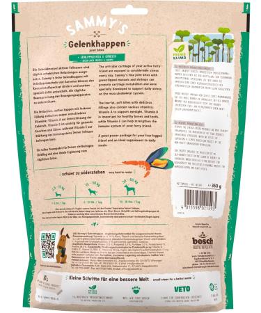 Buy Sammy's Joint Bushes for Dogs - Supports Cartilage & Joints | 350g Snack Pack - Buy Online on GoSupps.com
