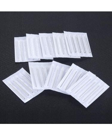 Xpircn 50PCS Mixed Stainless Steel Piercing Needles - Sterile Disposable 12G-20G for Ear, Nose, Lip, Belly & Body Piercings - Buy Online on GoSupps.com