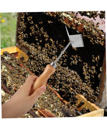 POPETPOP King Partition Cleaning Shovel Home Beehive Shovel Hive Cleaning Scraper Cleaner Nest Frame 21x6.2cm As Shown - Buy Online on GoSupps.com