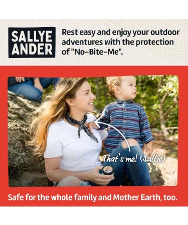 SallyeAnder No Bite Me Bug Repellent 8 oz Jar - Natural Insect Repellent for Outdoor Protection - Buy Online on GoSupps.com
